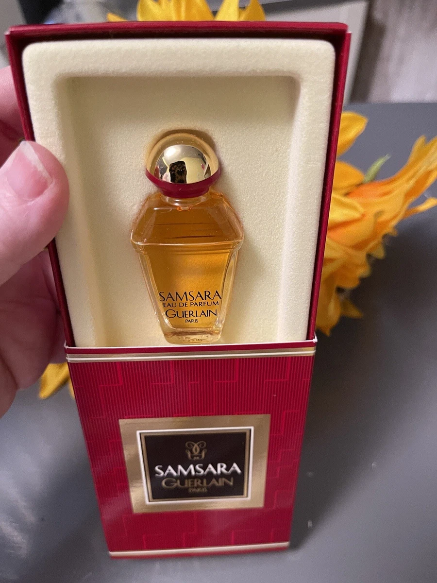 Samsara by Guerlain for Women Parfum Splash 0.25 oz 7.5ml Brand New In Box VTG
