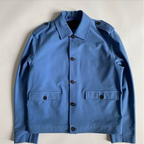 PRADA 1990 Vintage Archive Box Shirt Jacket Vintage Rare good condition -Japan--