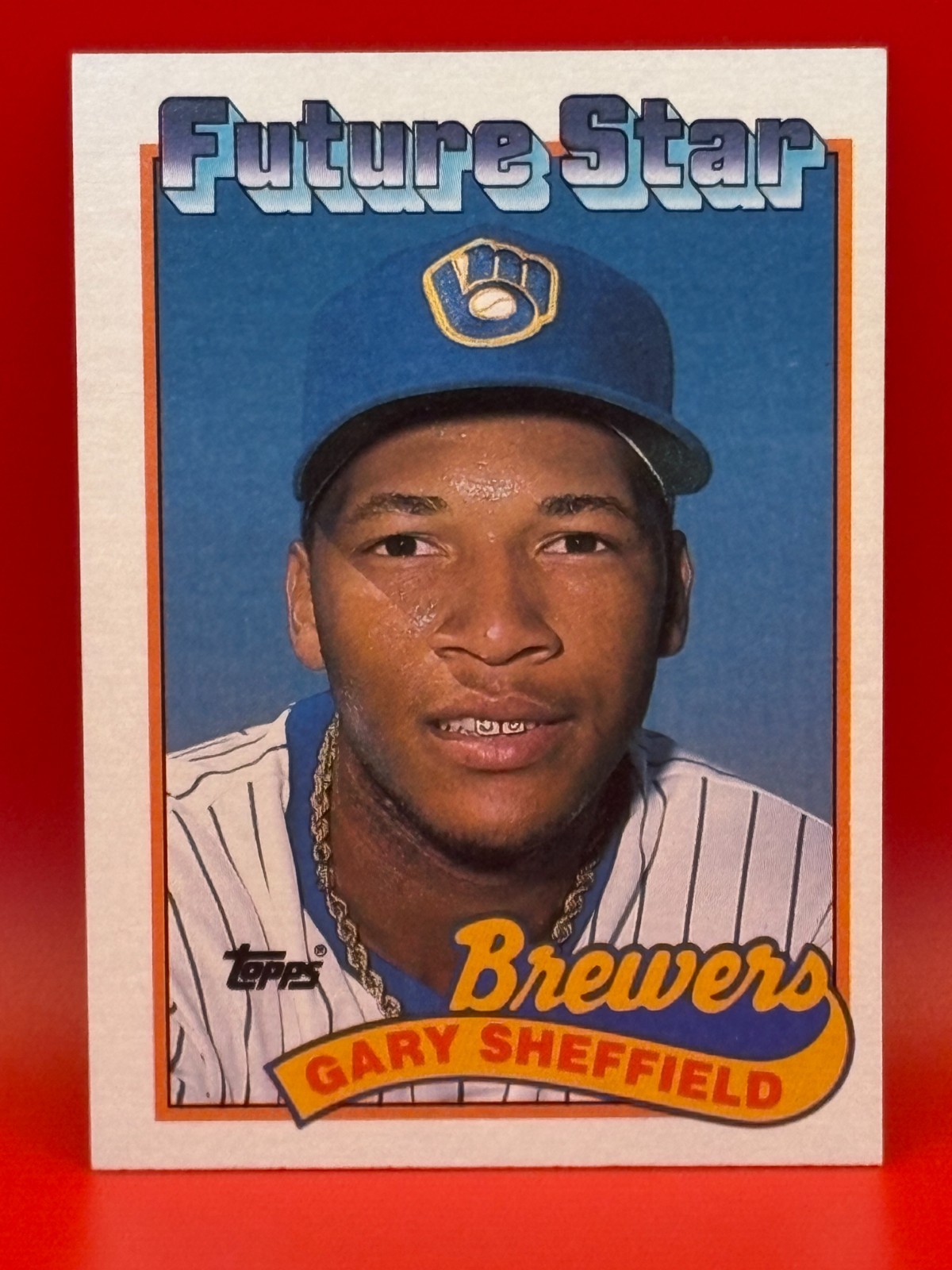 1989 Topps - Future Star Gary Sheffield #343