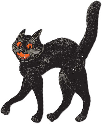 Jointed Scratch Cat - Black