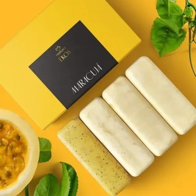 Natura Brasil sabonete Ekos Maracujá Cremoso e Esfoliante 4 X 100g