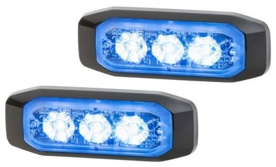 HELLA Stroboskop-Typ Rundumleuchte Blinklicht Warnleuchte LED 12V 24V (2XD 014 563-001)