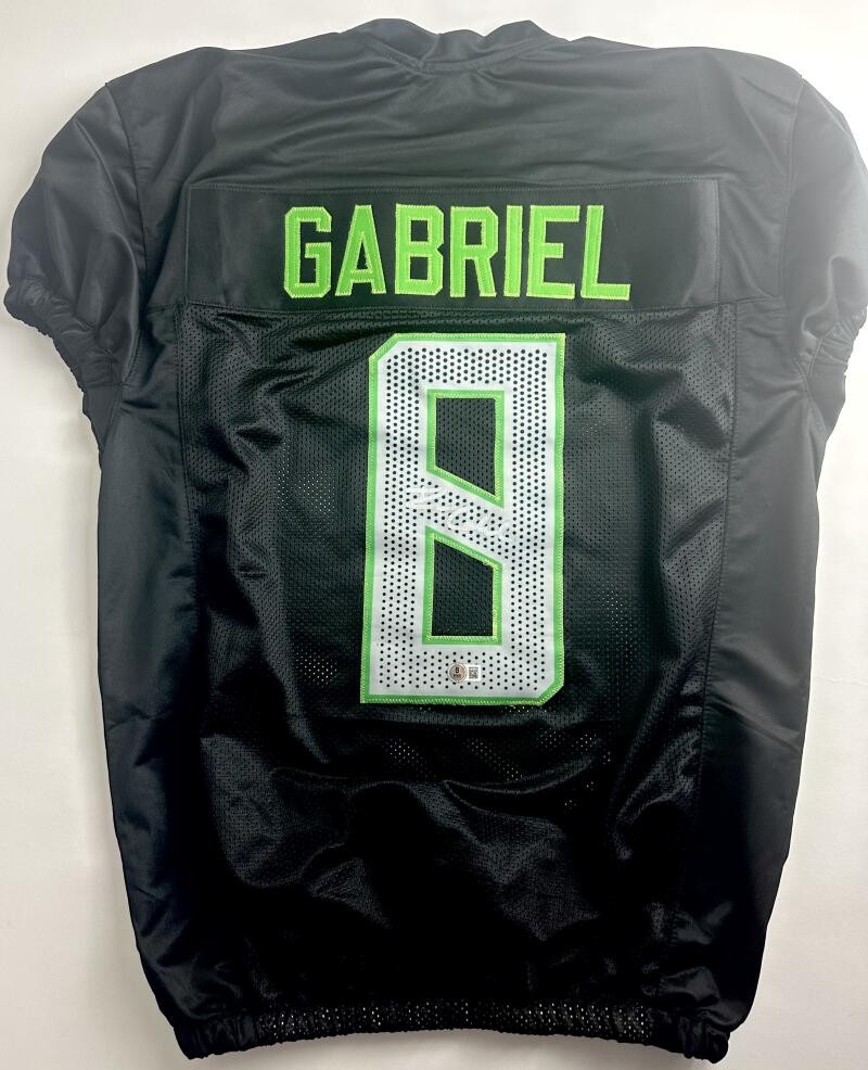 DILLON GABRIEL Autographed Signed Oregon Ducks GAME CUT FOOTBALL JERSEY BAS J964 