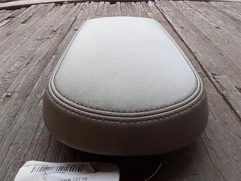 Reposabrazos de almacenamiento delantero Ford Taurus X 2008-09 cuero negro **solo tapa de consola** Foto 2 de 4