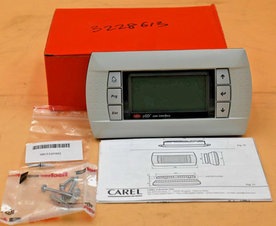 Carel PGD1000WX0 Graphic Display Terminal |pGD1 White LED + Buzzer Wall Mount