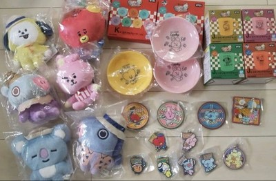 BTS BT21 TinyTAN Plush 24pc Set Authentic Rare Limited Edition Genuine