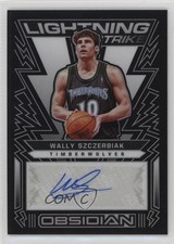 2021-22 Obsidian Lightning Strike Signatures 69/99 Wally Szczerbiak Auto 18yu