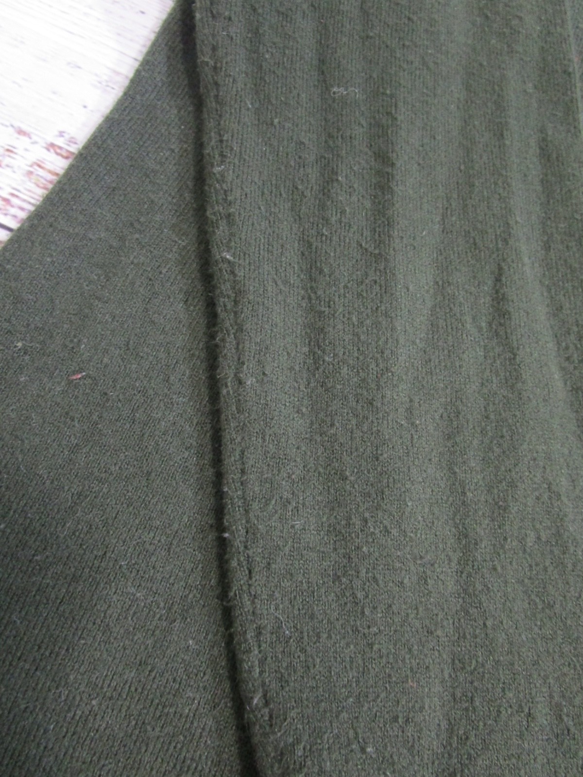 French Connection Solid Green Turtleneck Long Sle… - image 7