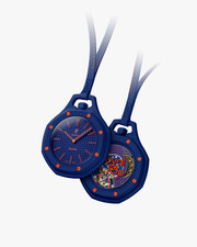 Swatch x Audemars Piguet Royal Pop Orenji Hachi Navy watch SSX03L103N NEW