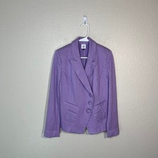 CAbi The Maverick 5847 The Imperial Blazer Sugar Plum/Purple 3 Button Medium