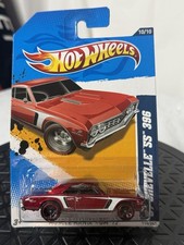 Hot Wheels 2012 ’67 Chevelle SS 396 Muscle Mania GM ’72 10/10 Red New Sealed