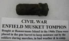 Civil War Enfield Rifle Musket Tompion