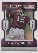 2014 Elite Extra Edition Prospects Status Purple Die-Cut /150 Daniel Mengden 0b5