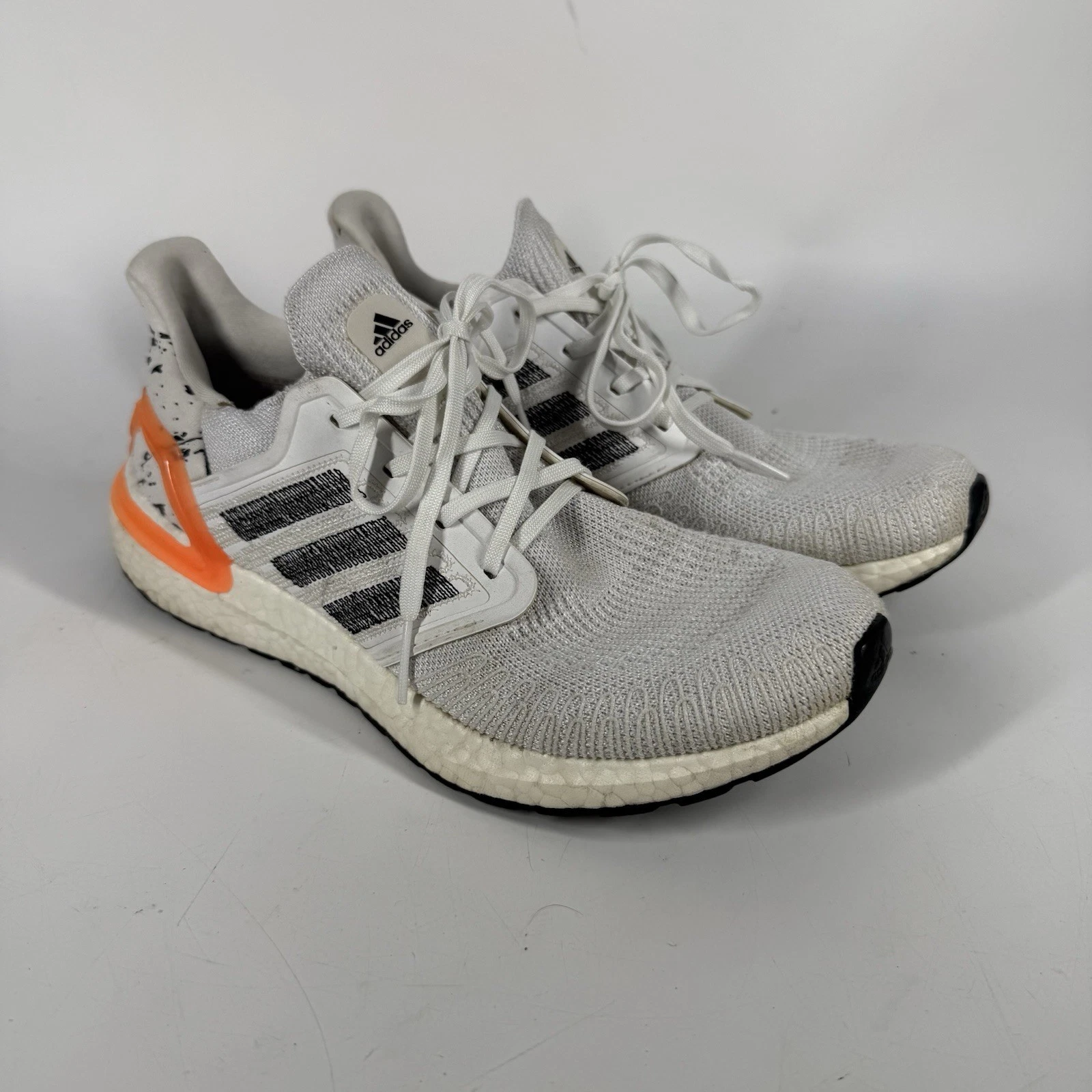 Scarpe da ginnastica Adidas Ultra Boost 20 Solar Orange EG0699 2019 da uomo US 9 da corsa