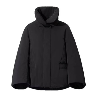 UNIQLO +J Jil Sander Hybrid Down Jacket BLACK WOMEN XS 432604 Japan Very Good
