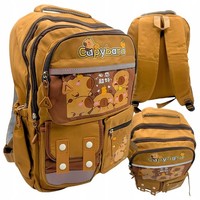 Kapybara Schulrucksack Mit Mehreren FäChern, GroßE Schultasche