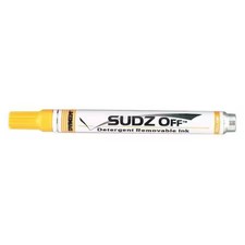 Dykem 91694 Paint Marker, Medium Tip, Yellow Color Family, Ink