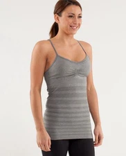 Lululemon Size 6 Ebb and Flow Tank Top Black