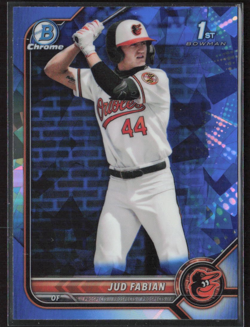 2022 Bowman Draft Sapphire Edition #BDC-114 Jud Fabian