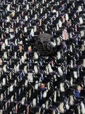 Talbots A Line Skirt Size 4 Black Tweed