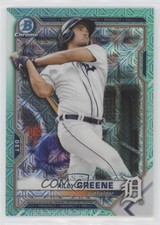 2021 Bowman Chrome Prospects Mega Box Aqua Mojo Refractor /225 Riley Greene 0vf5