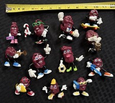 California RAISINS Figures Lot Of 12 Vintage 1980  s