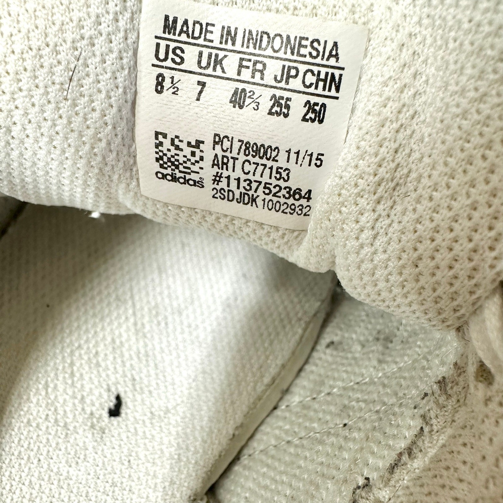 Adidas Superstar shell toe sneaker Cloud White / … - image 3