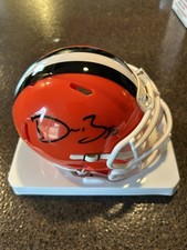 Devin Bush Autographed Cleveland Browns Mini Primetime Certified