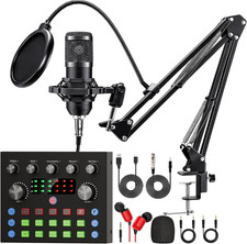Pacchetto Di Attrezzature per Podcast, Pacchetto Di Studio Di Registrazione Con 