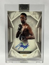 2020 Topps UFC Striking Signatures MMA Cards 24