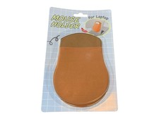 Elastic Mouse Holder for Laptop Universal Reusable Adhesive Stick-On Mouse Pouch