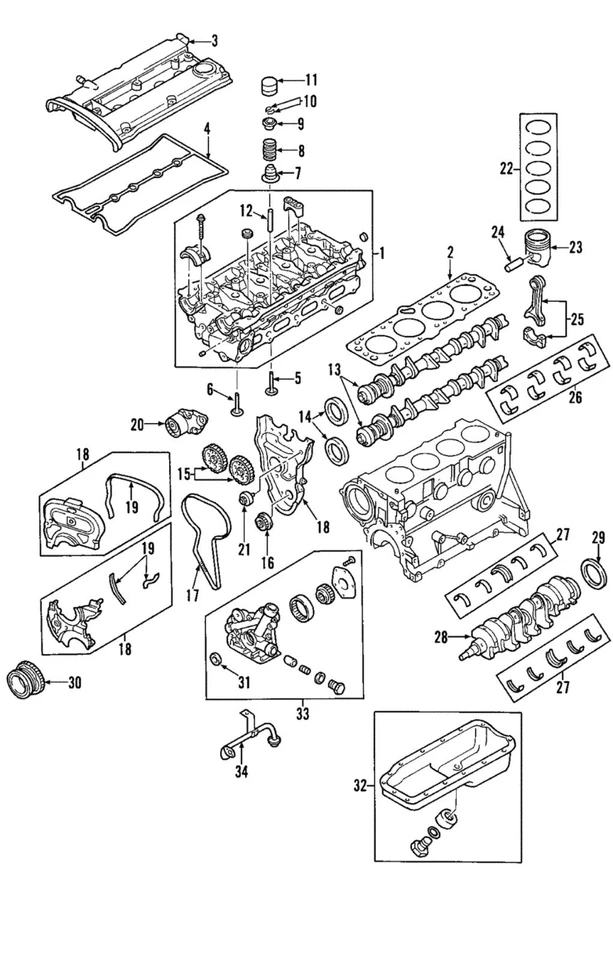 Cigüeñal motor GM 96385403 Foto 3 de 3