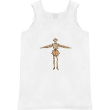'Vintage Wooden Puppet' Adult Vest / Tank Top AV052958