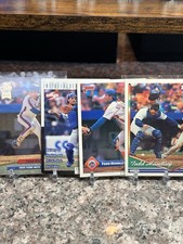 Todd Hundley 4 Card Lot (94 Topps, 97 Pinnacle Score, 92 Fleer Ultra RC)