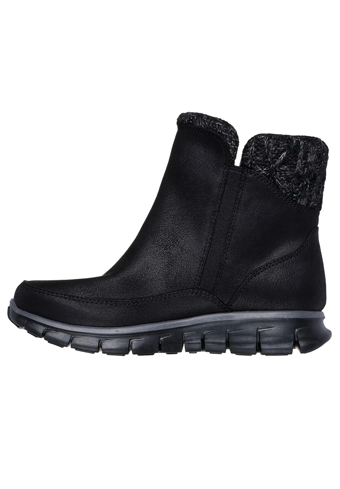 Skechers Femmes Synergy Lovely Collab Baskets 167941 BBK Noir - Photo 3/4
