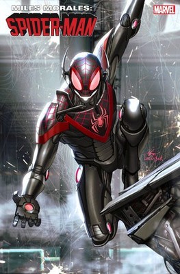MILES MORALES SPIDER-MAN (2018-2022) #33 VARIANT LEE DEVILS REIGN VILLAIN VARIAN
