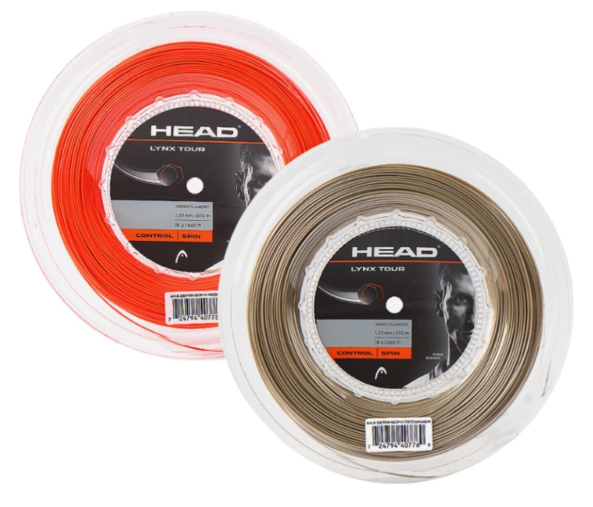 HEAD LYNX TOUR 1.20mm 200m 18gauges 660ft Tennis String Racquet