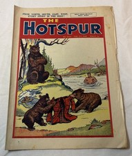 February 21, 1948 The Hotspur #603 ~BEARS STEAL SKINNY DIPPING MOUNTIE'S CLOTHES