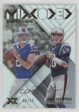 2017 Panini XR Mirrored 40/49 Jimmy Garoppolo Nathan Peterman #M-PG 2e0