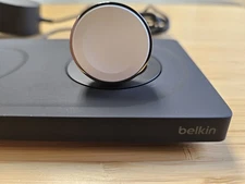 Belkin BOOST CHARGE PRO 3-in-1 Wireless Charging Pad with MagSafe - Black