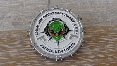 FLETC Federal Air Marshal Training Artesia NM Atlantic City FAM Challenge Coin