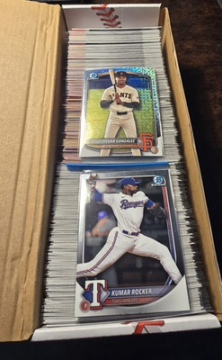 #ad 2025 Bowman Chrome Base 1 100 Prospects BCP 153 252 You Pick Complete Set $1.50