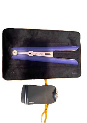 Dyson Corrale Flat Iron Hair Straightener Purple Silver Unisex Styling Tool
