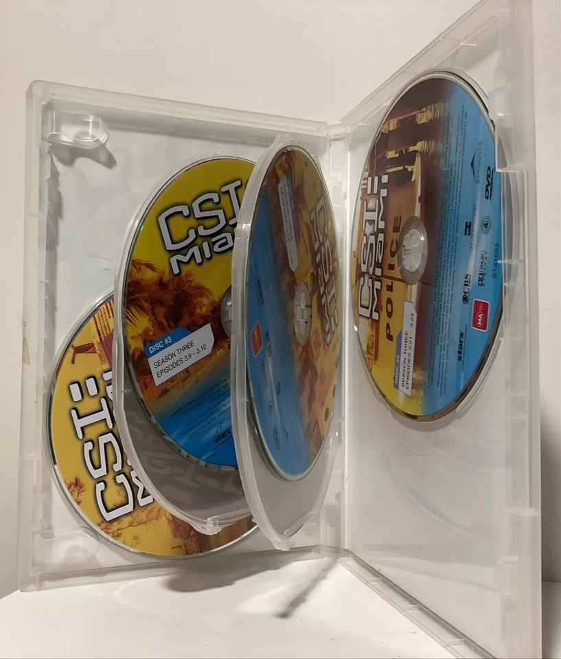 CSI Miami - Complete Season 3 - DVD Region 4 | Free Postage - image 4 of 4