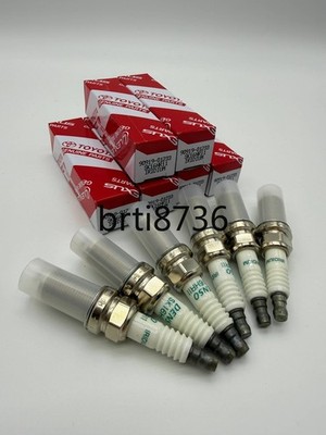 6Pcs OEM Denso Iridium Spark Plug 3417 SK16HR11 90919-01233 for Camry Highlander