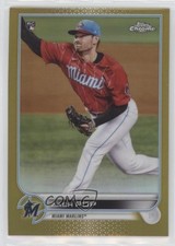 2022 Topps Chrome Gold Refractor 42/50 Zach Pop #41 0e1