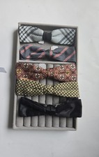 VINTAGE 1940s 50s MENS CLIP BOW TIE LOT WEMBLEY ORMOND BEAUCLIP TUX