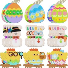 Easter Foam Stickers Set - 320PCS for Crafts  Party Decorations