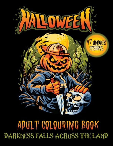 Halloween Malbuch Erwachsene - Gruselige Monster, Zombies, Vampire, Entspannung-image