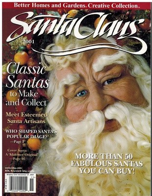 BETTER HOMES And GARDENS CREATIVE COLLECTION Santa Claus 2001